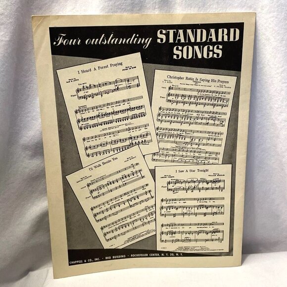 Because Piano Sheet Music In Ab Low Voice 1902 Chappell & Co. Inc. d'Hardelot - Picture 3 of 7